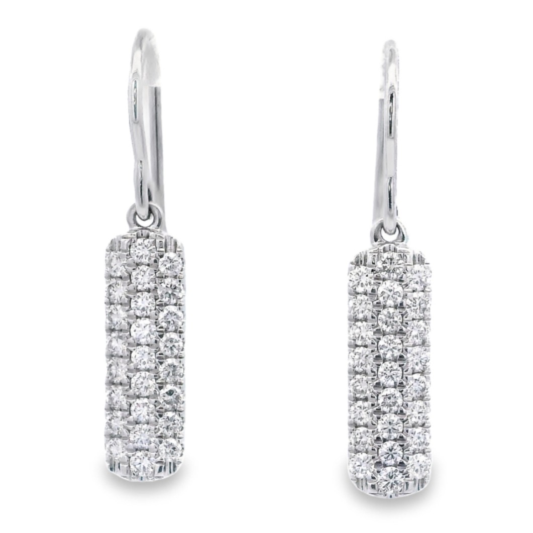 Featured image for “14K Diamond Honeycomb Earrings”