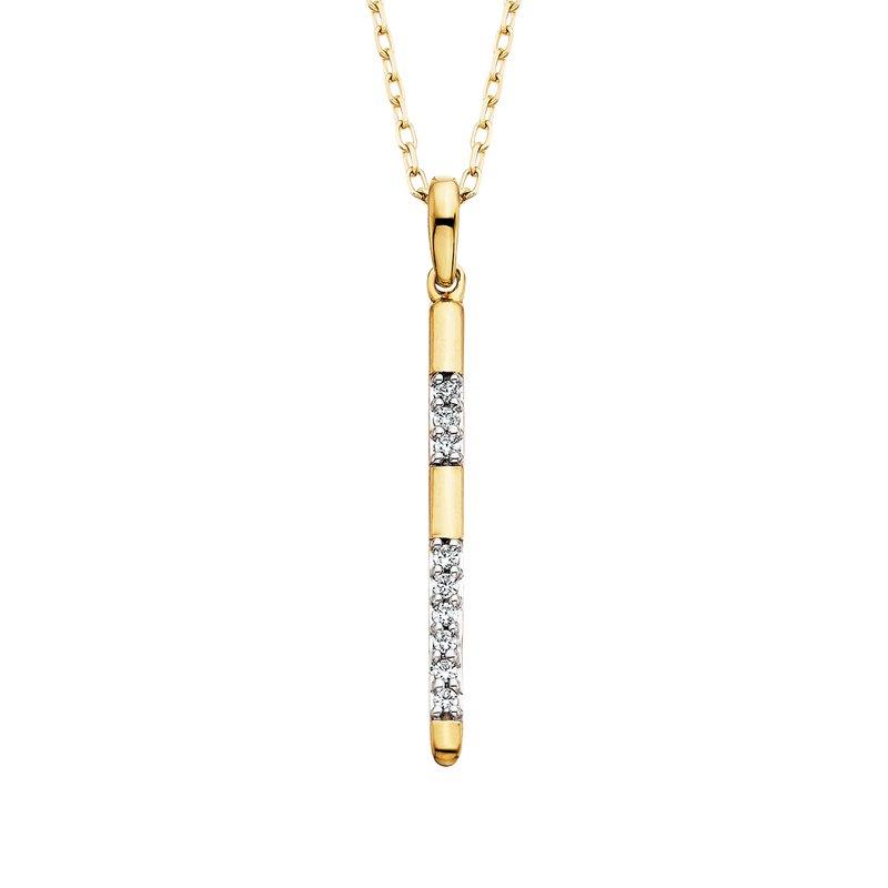 Featured image for “10K Diamond Bar Pendant”