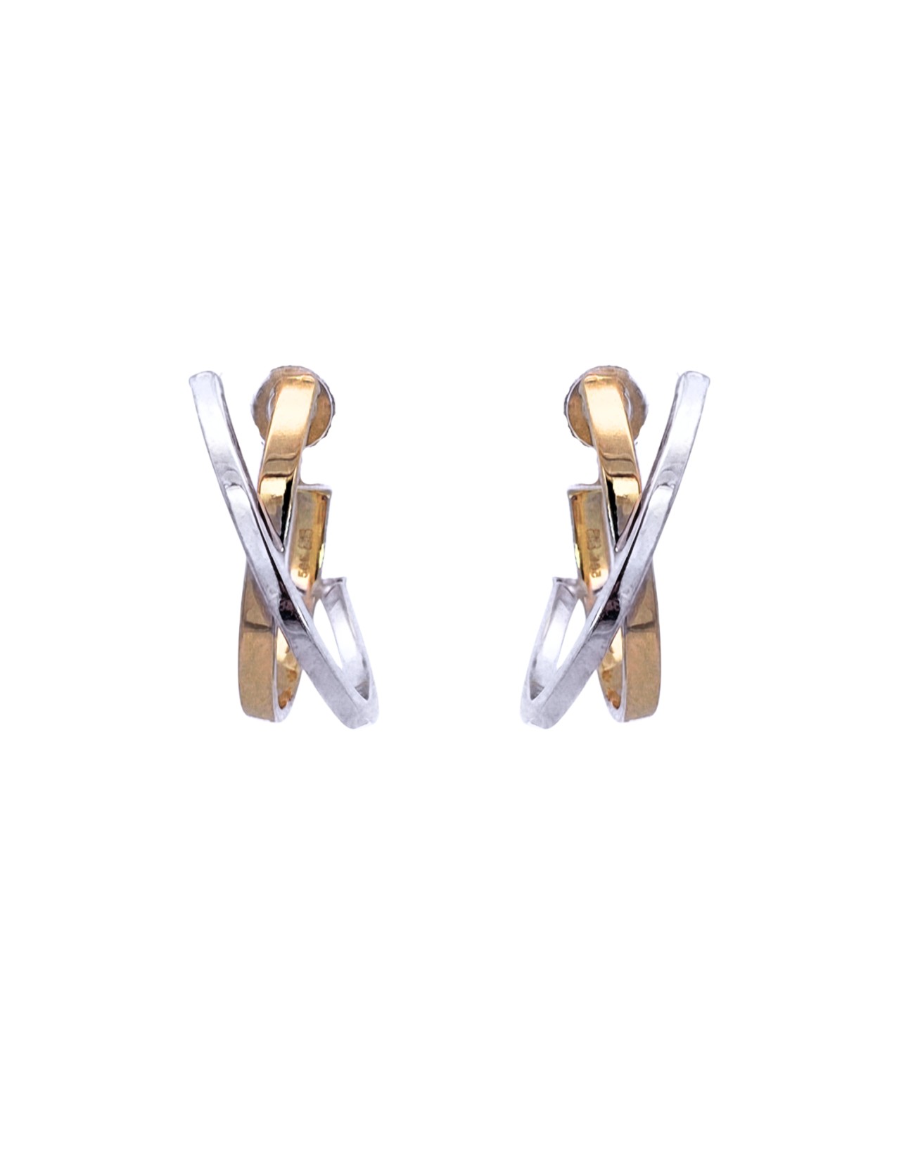 Featured image for “14k Two-Toned Earrings”