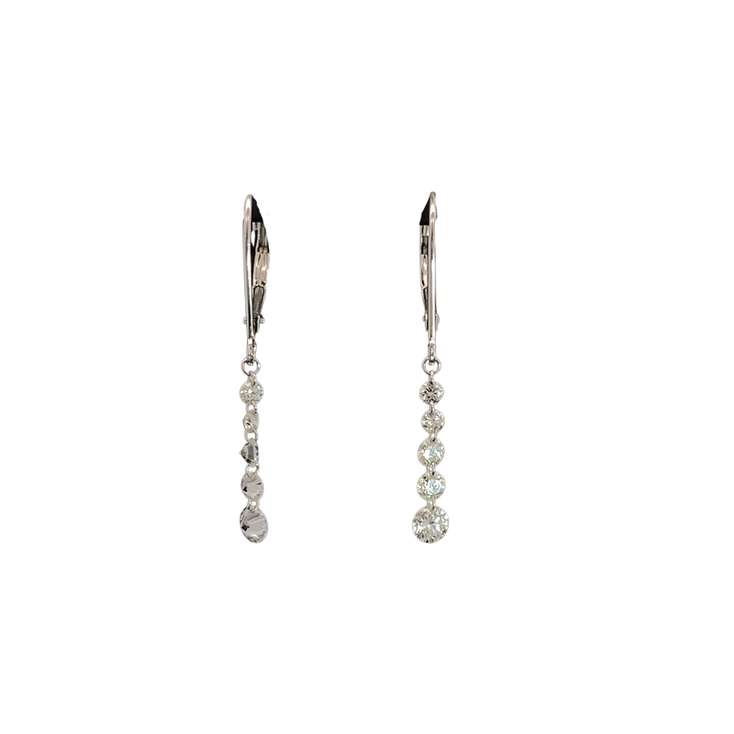 Featured image for “14k Graduating Lab Created Diamond Earrings”