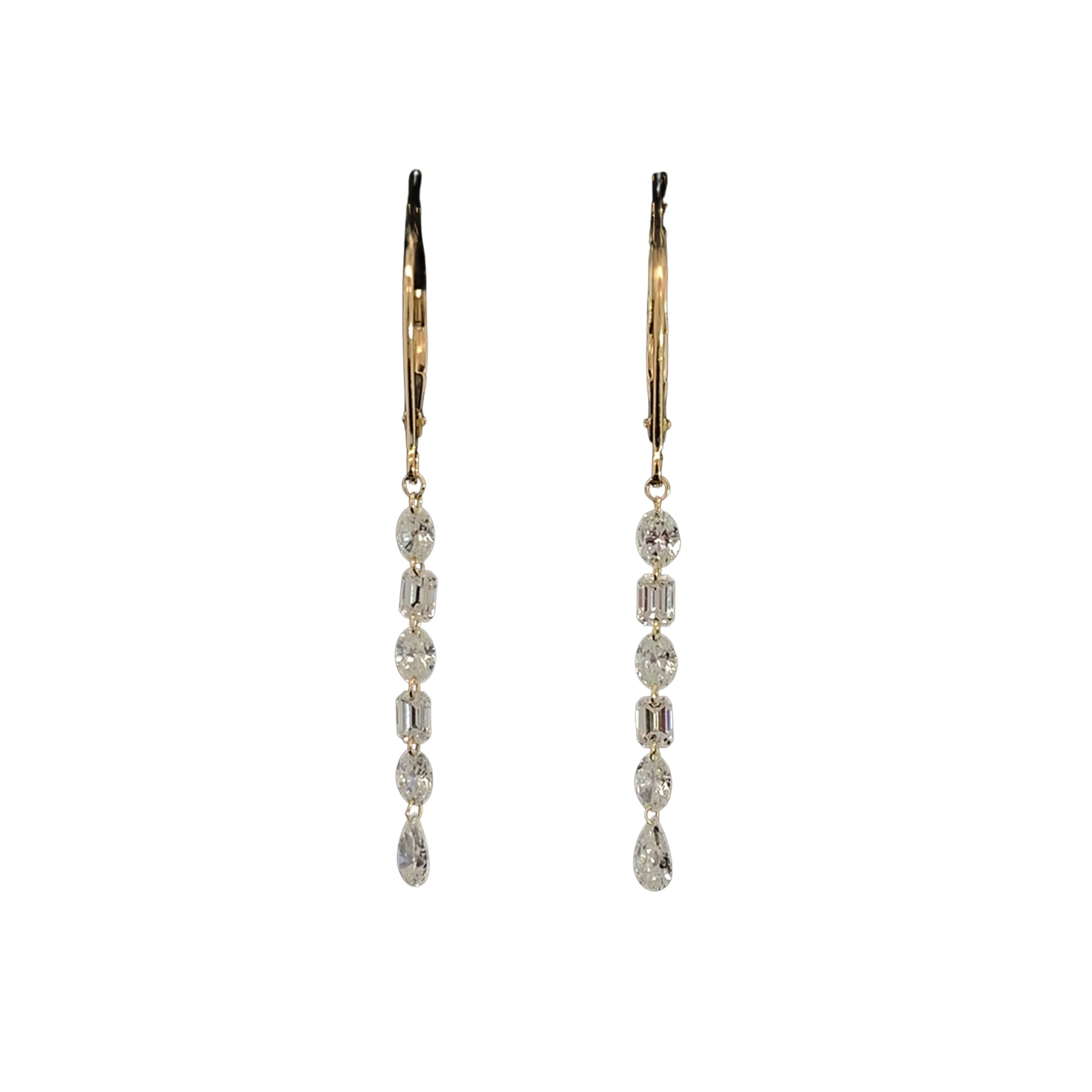 Featured image for “14k Lab Created Diamond Earrings”