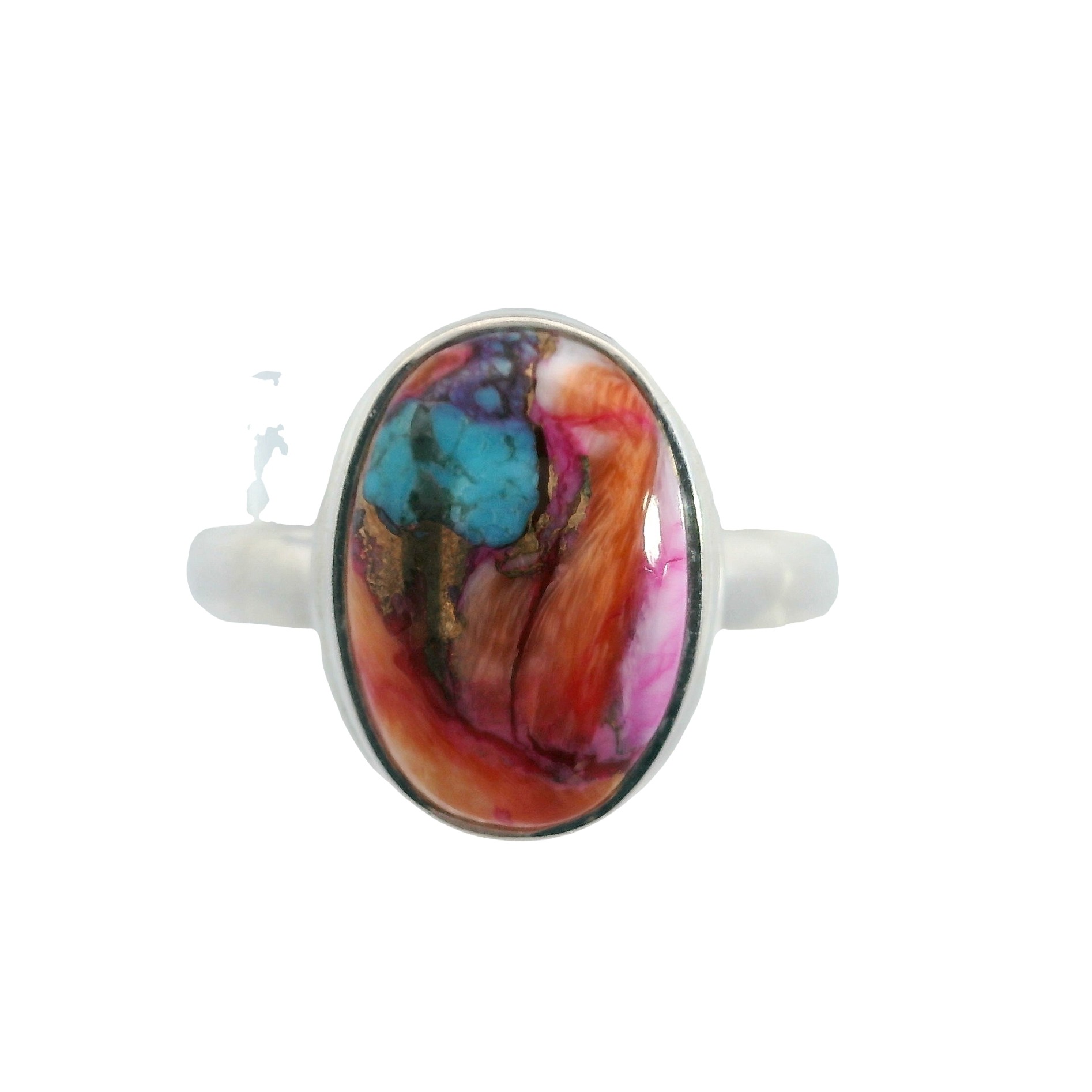 Featured image for “Sterling Silver Oyster Turquoise Ring”