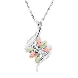 Featured image for “Sterling Silver Pendant with Cubic Zirconia Accents”