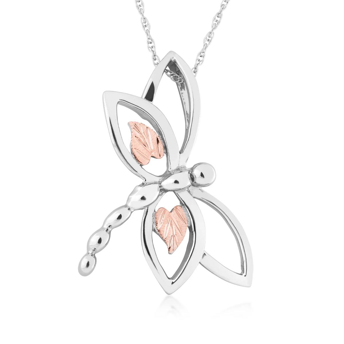 Featured image for “Sterling Silver Dragonfly Pendant”