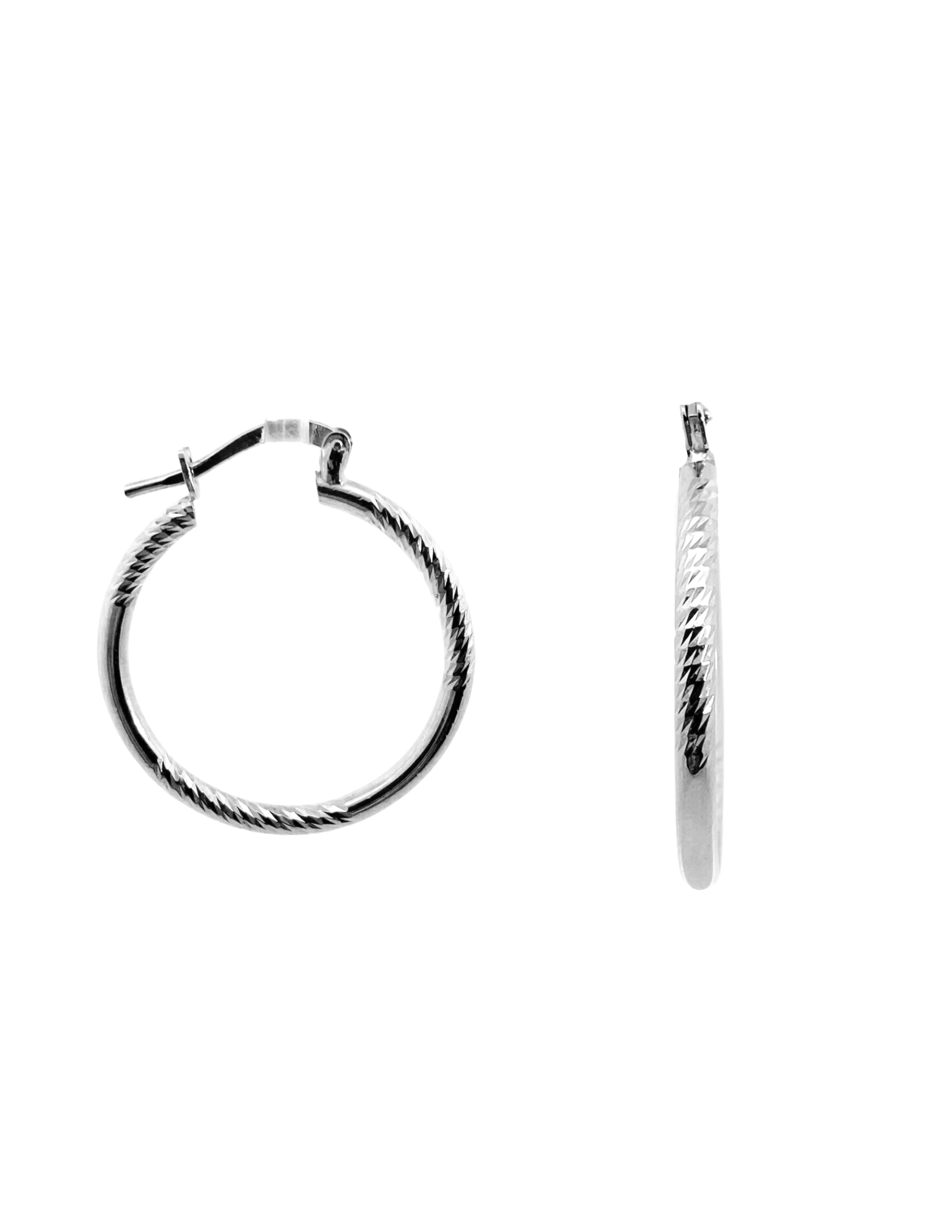 Featured image for “Sterling Silver Hoop Earrings”