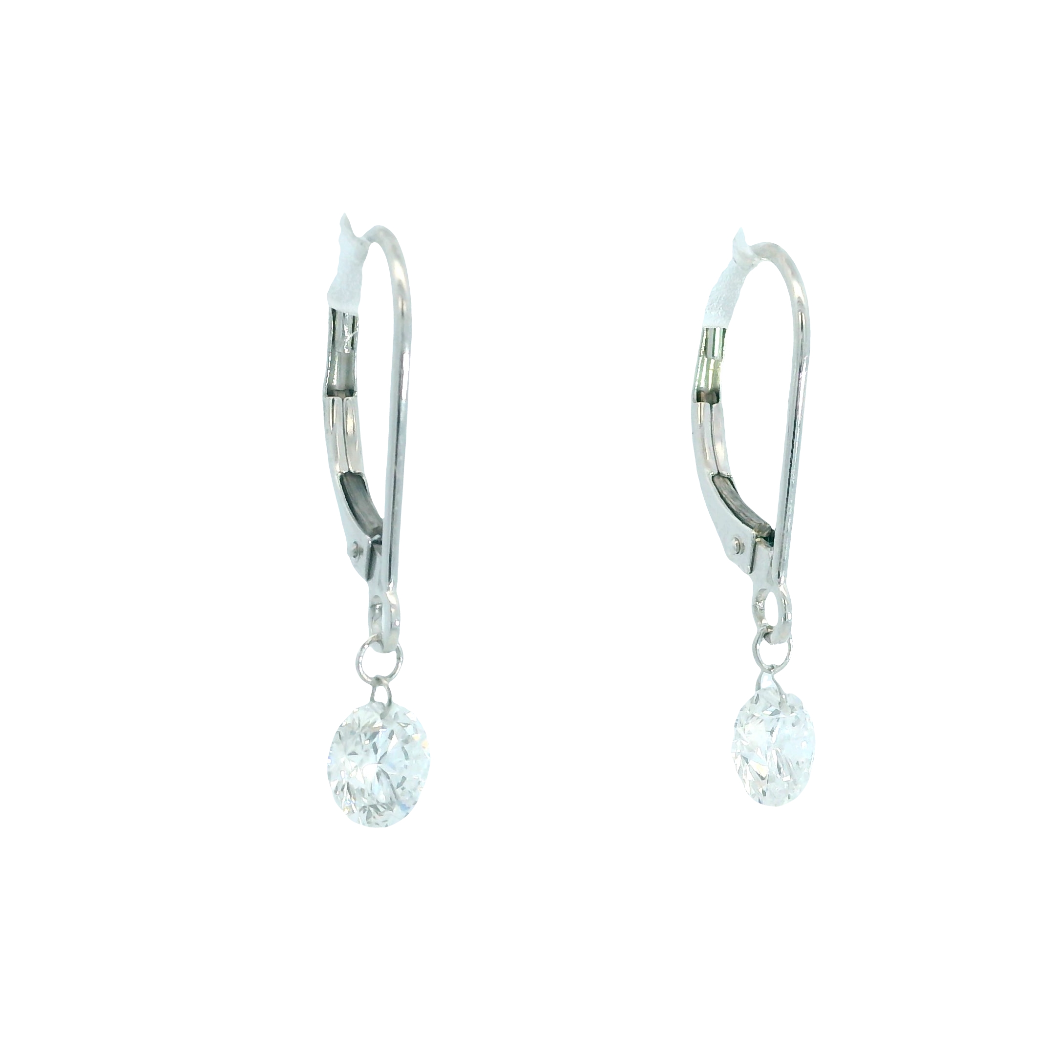 Featured image for “14k Lab Created Diamond Earrings”