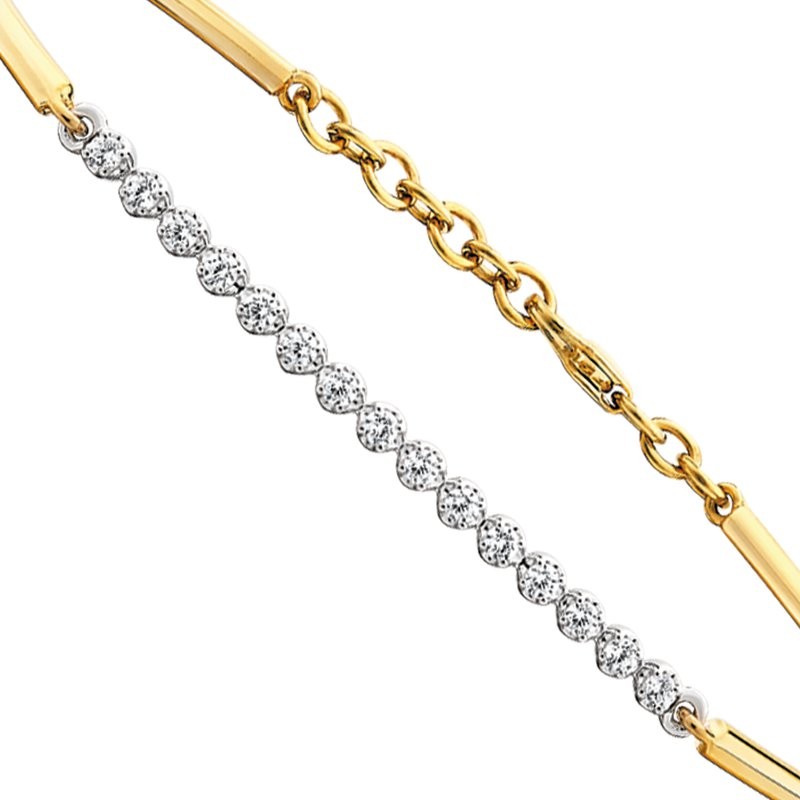 Featured image for “14k Diamond Bracelet”