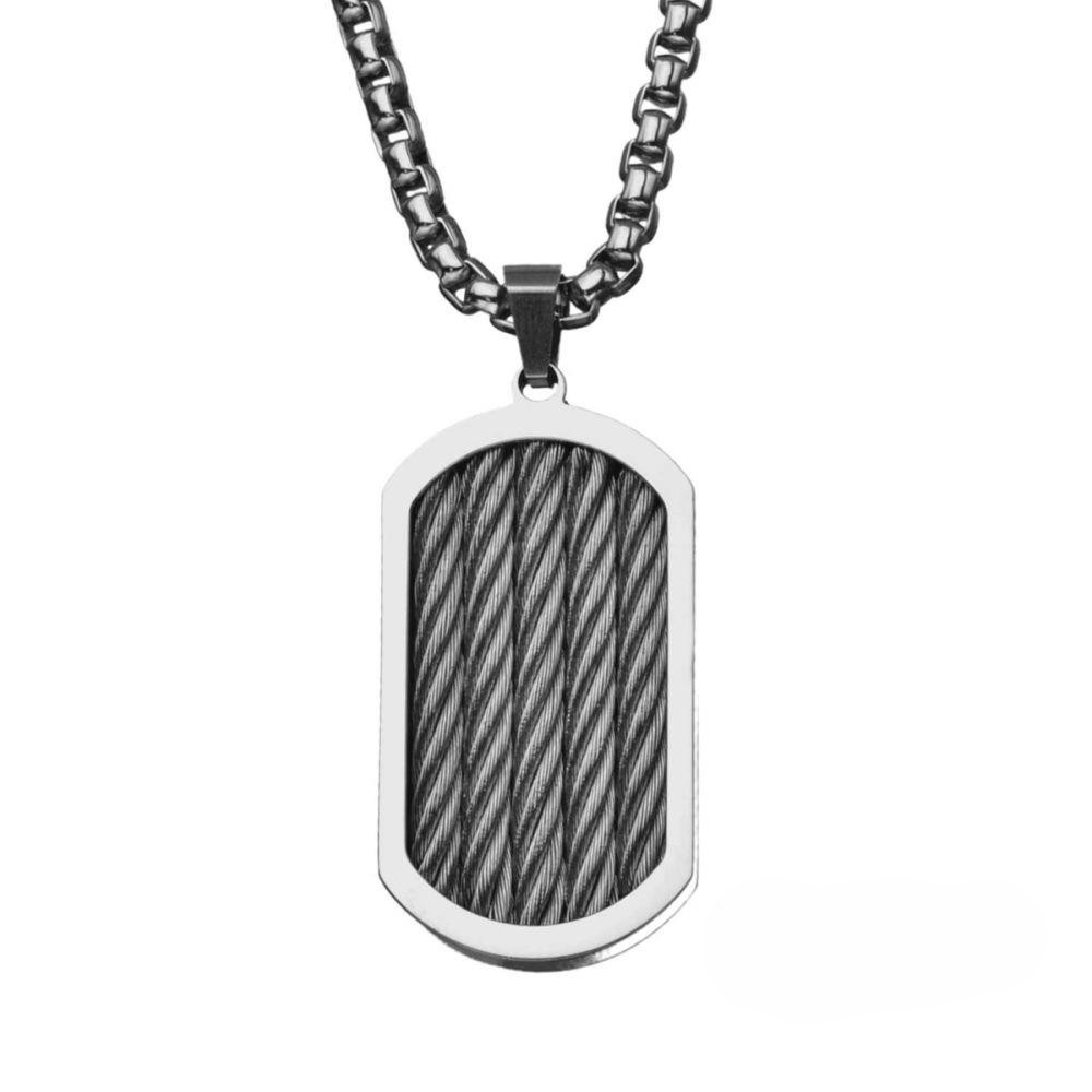 Featured image for “Stainless Steel Cable Dog Tag”