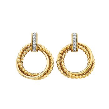 Featured image for “Vermiel Earrings with White Sapphire Accents”