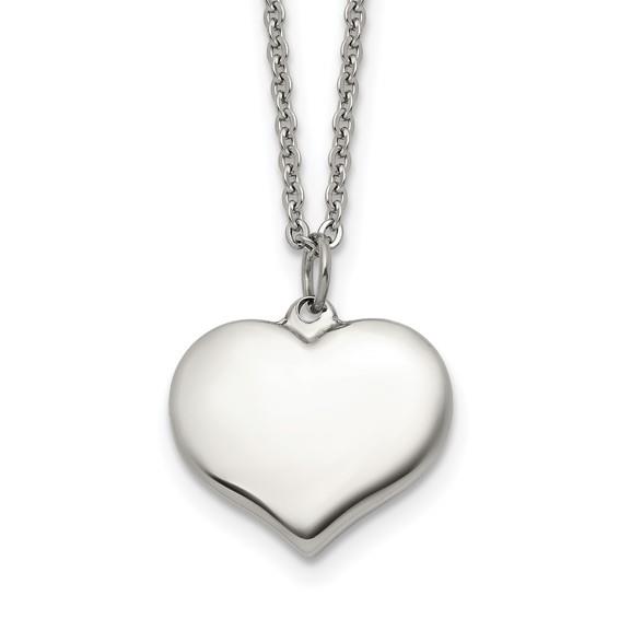 Featured image for “Stainless Steel Heart Pendant”