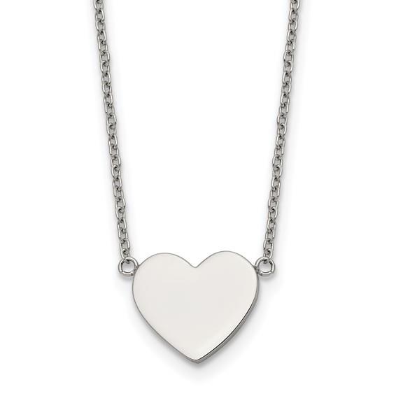 Featured image for “Stainless Steel Heart Pendant”