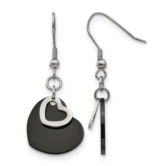 Featured image for “Stainless Steel Heart Earrings”
