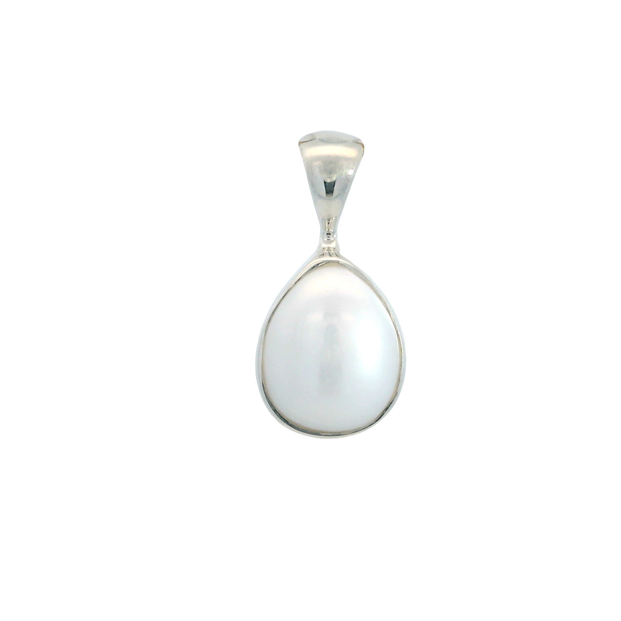 Featured image for “Sterling Silver Fresh Water Pearl Pendant”