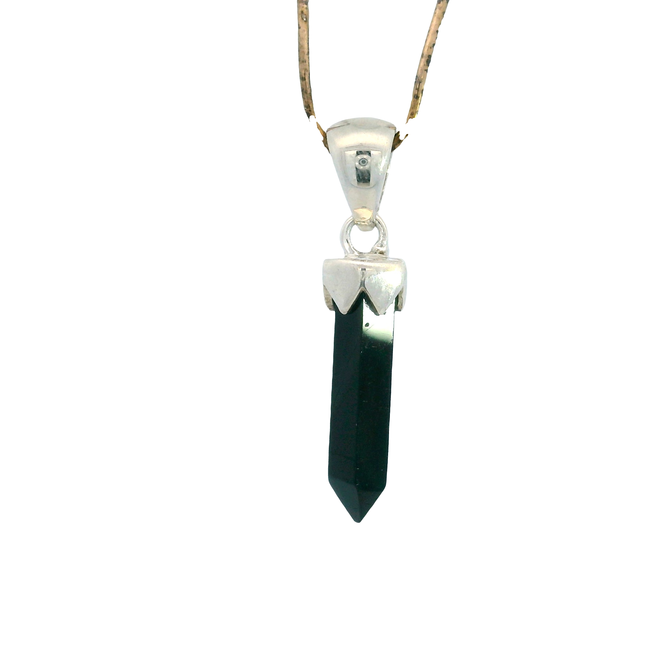 Sterling Silver Black Onyx Pendant