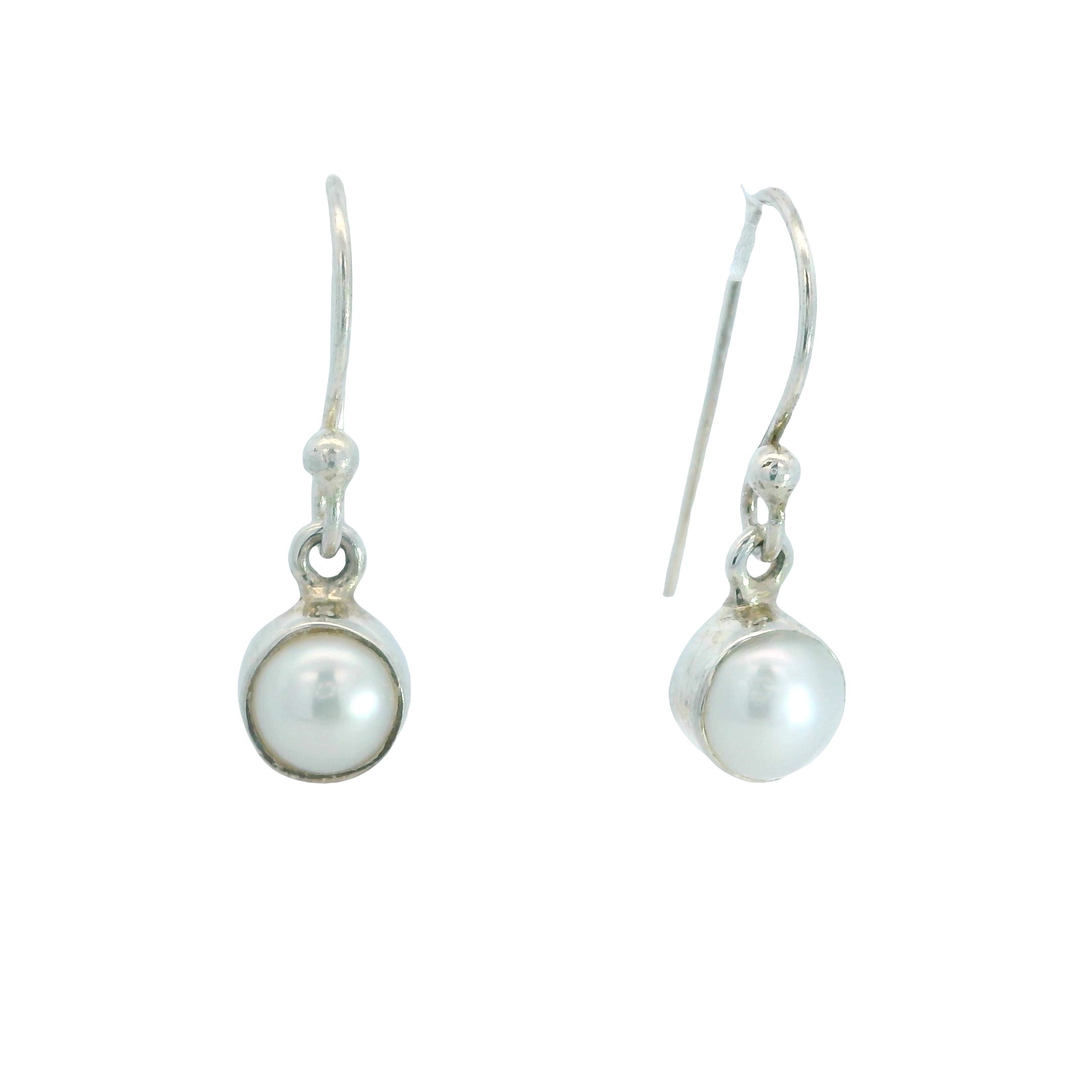 Featured image for “Sterling Silver Freshwater Pearl Earrings”