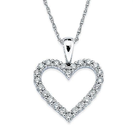 Featured image for “14k Diamond Heart Pendant”