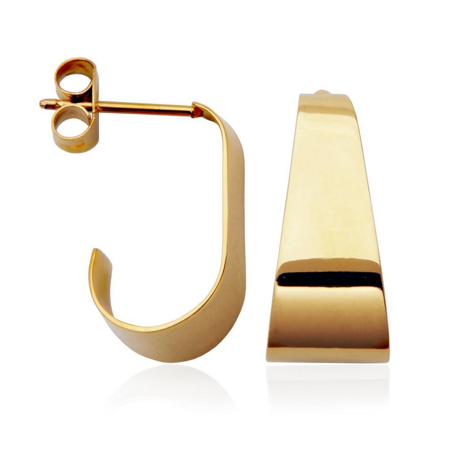 Featured image for “Stainless Steel IP Plated J Hoop”