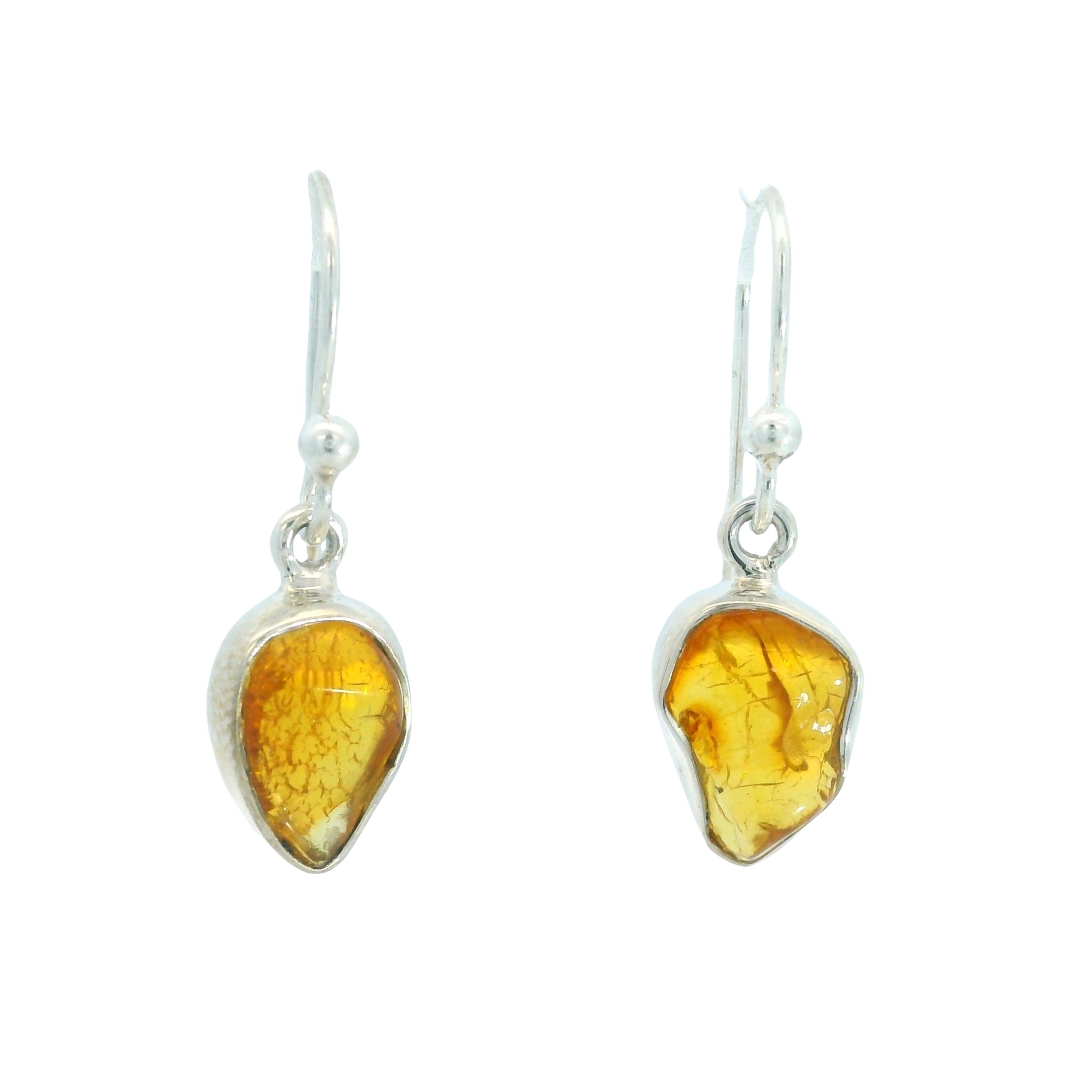 Featured image for “Sterling Silver Amber Earrings”