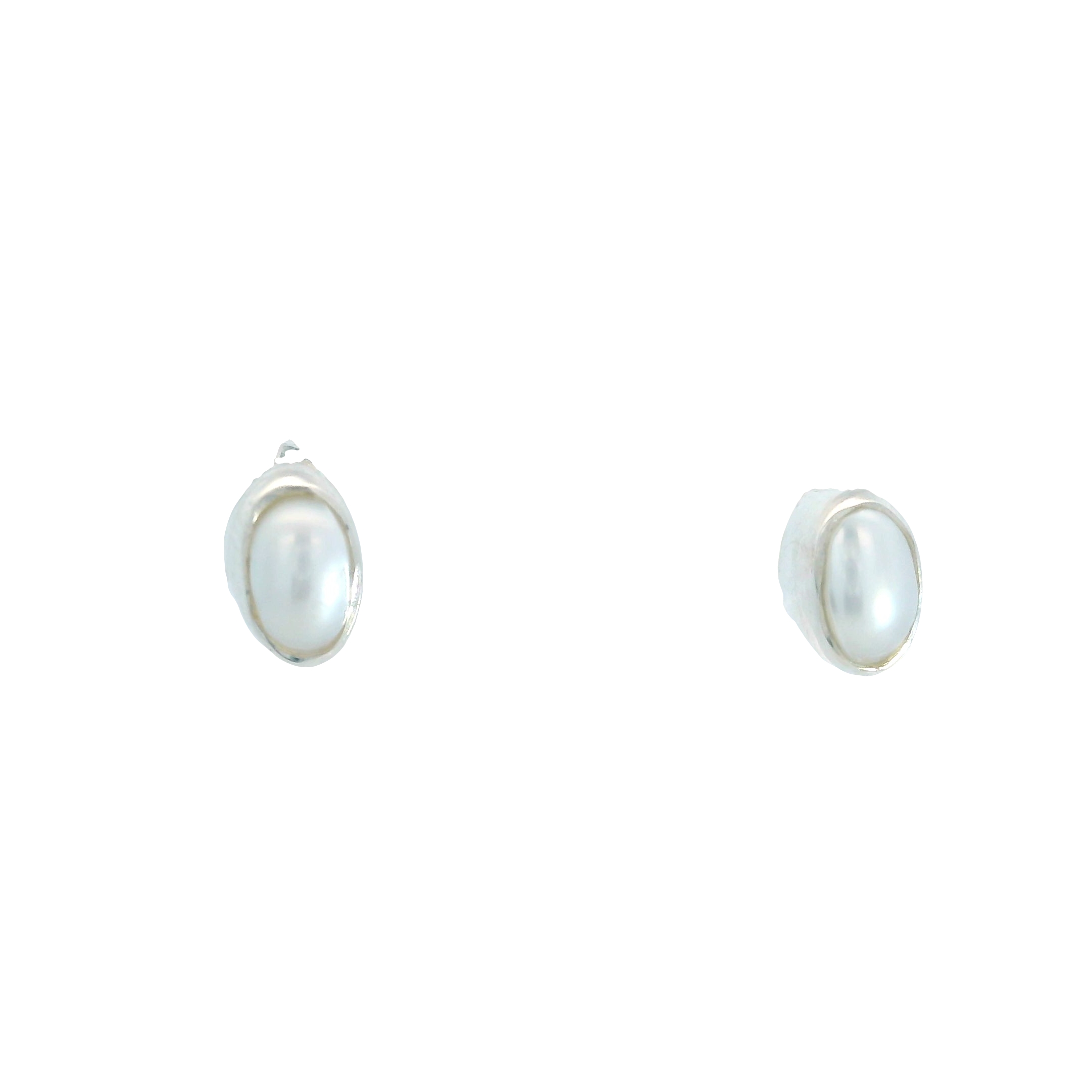 Featured image for “Sterling Silver Freshwater Pearl Studs”