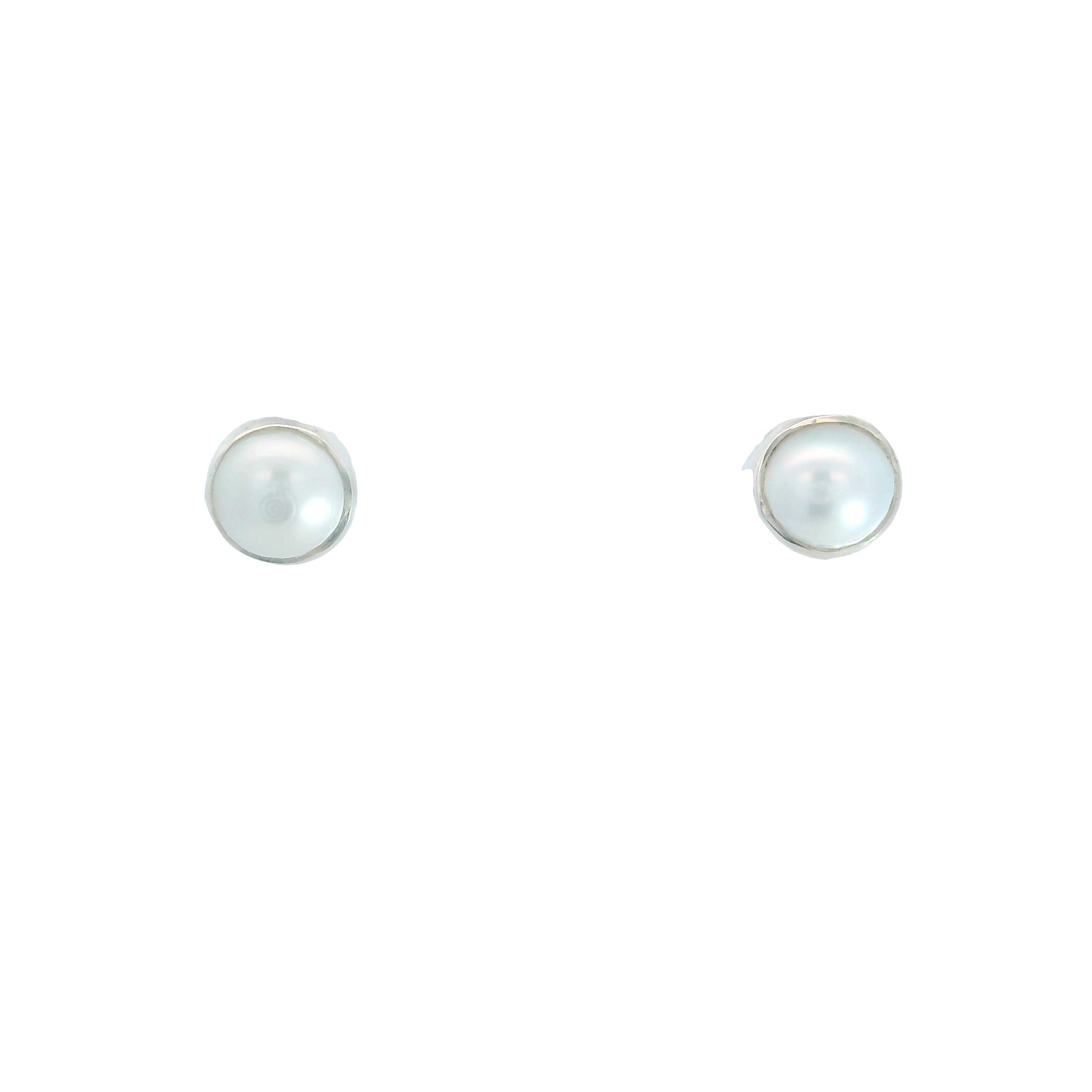 Featured image for “Sterling Silver Freshwater Pearl Studs”