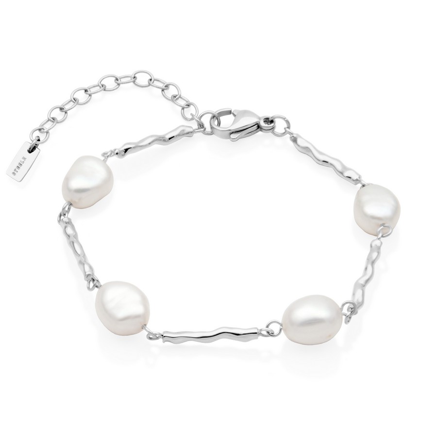 Featured image for “Stainless Steel Freshwater Pearl Bracelet”