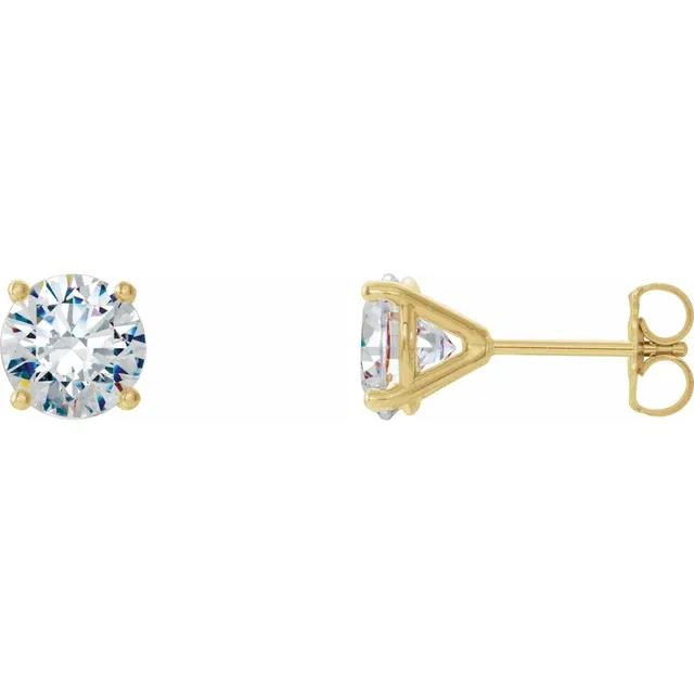 14k Diamond Studs