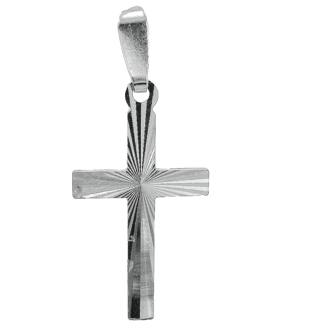 Featured image for “14k White Gold Cross”