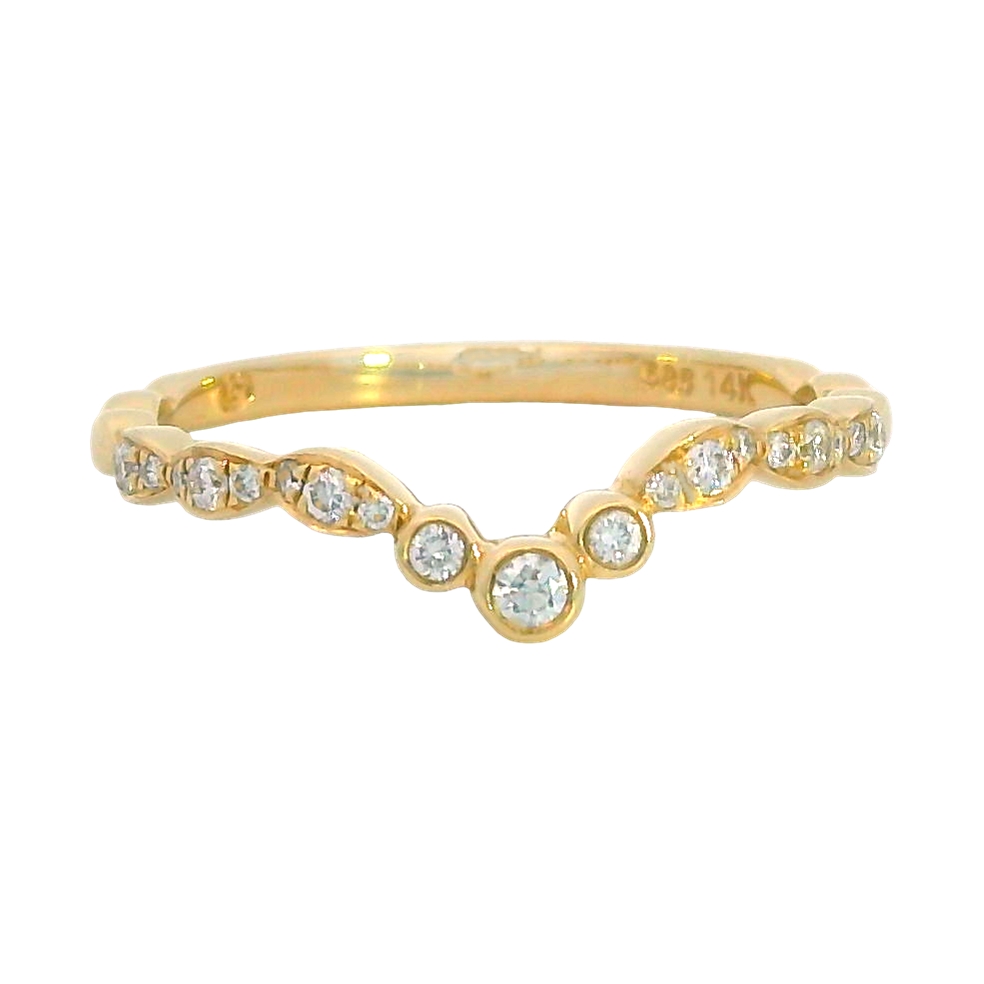 Featured image for “14k Diamond Shadow Band”