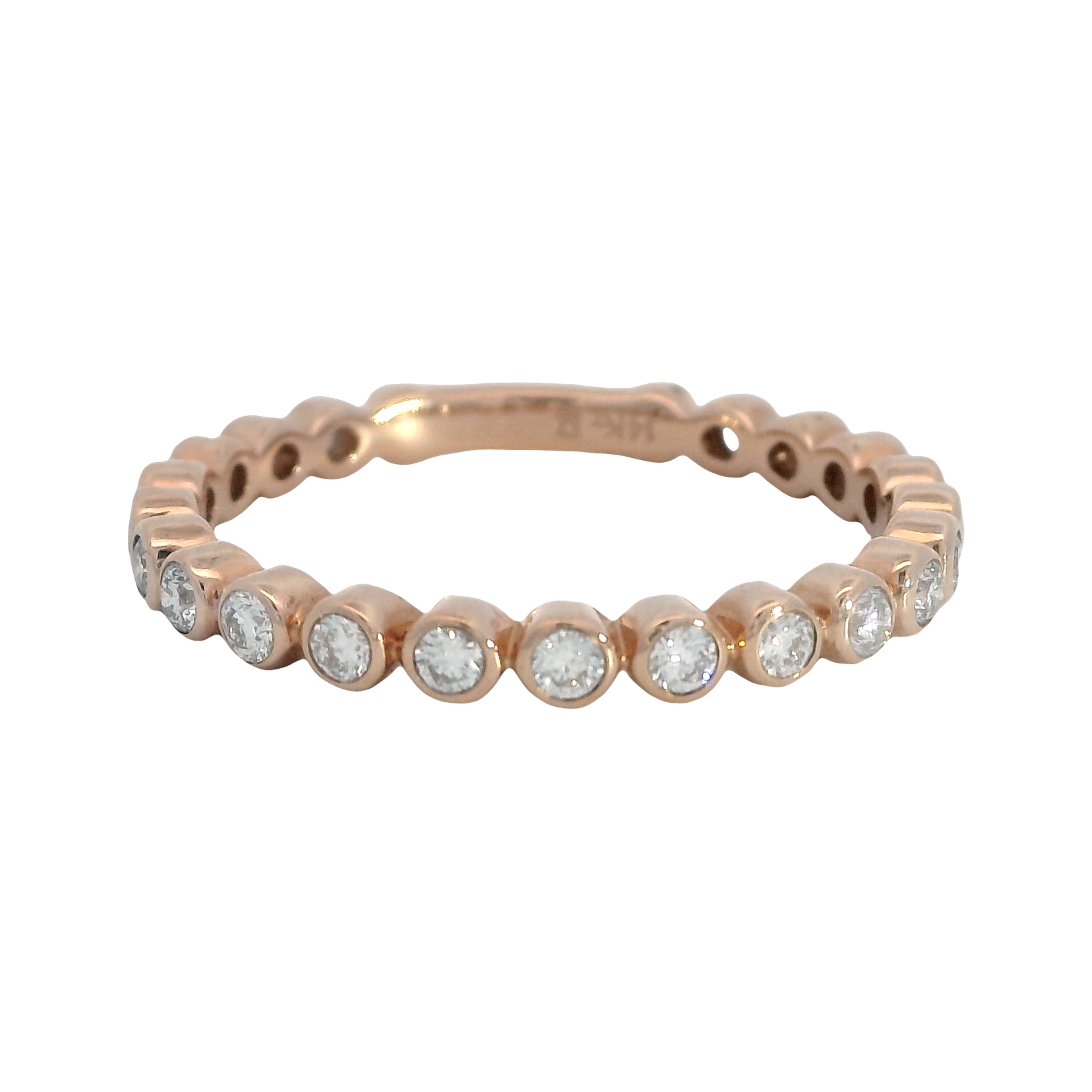 14K Stackable Diamond Ring