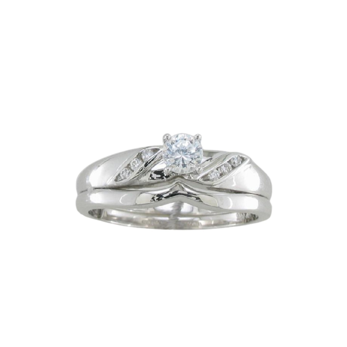 Featured image for “14K Diamond Wedding Set”
