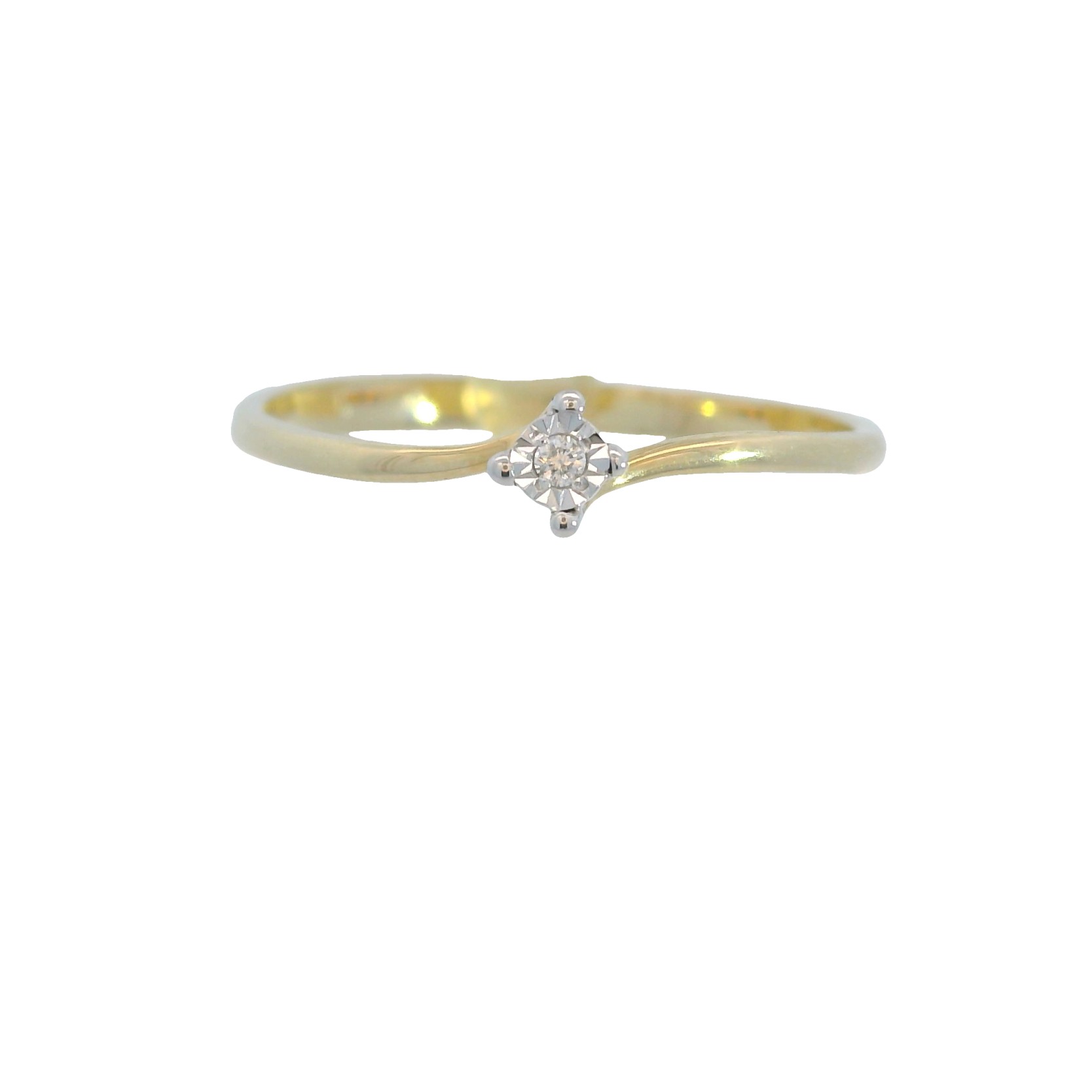 10k Diamond Promise Ring