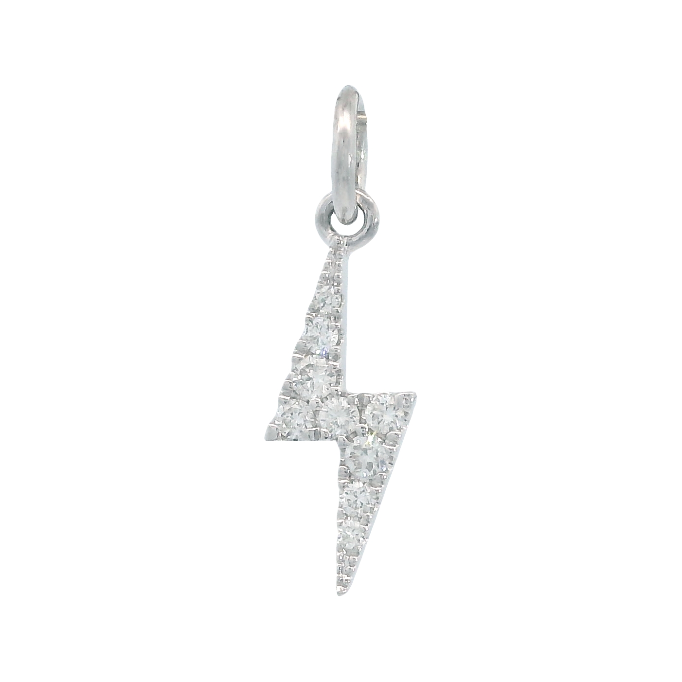 Featured image for “14k Diamond Lightning Bolt Pendant”