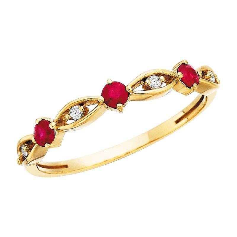 Featured image for “14k Stackable Ruby RIng”