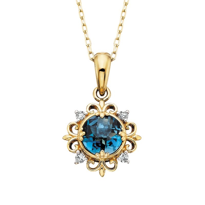 10k London Blue Topaz