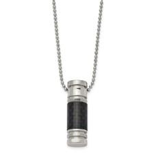 Featured image for “Stainless Steel Cylinder Pendant”