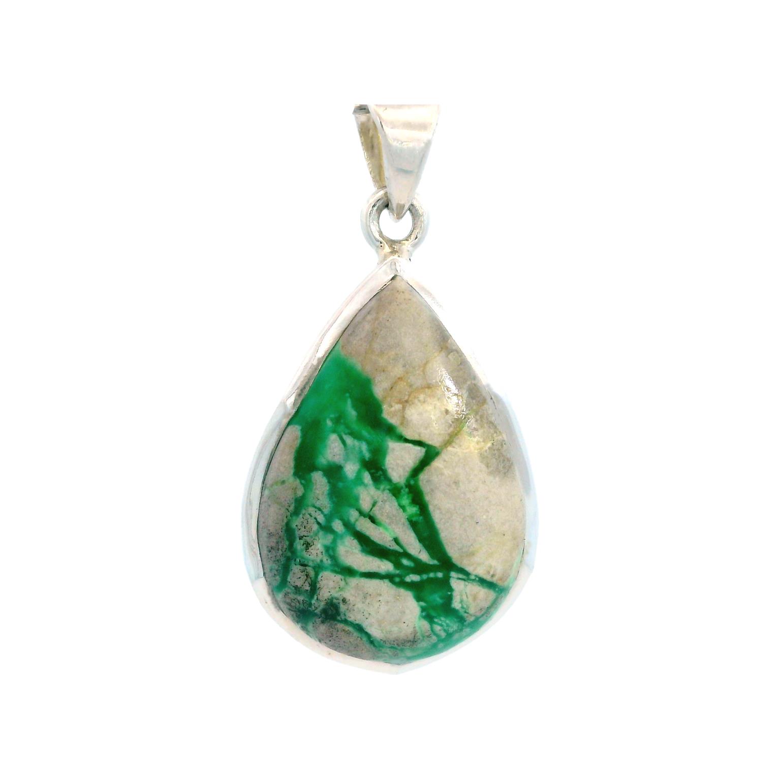 Featured image for “Sterling Silver Variscite Pendant”