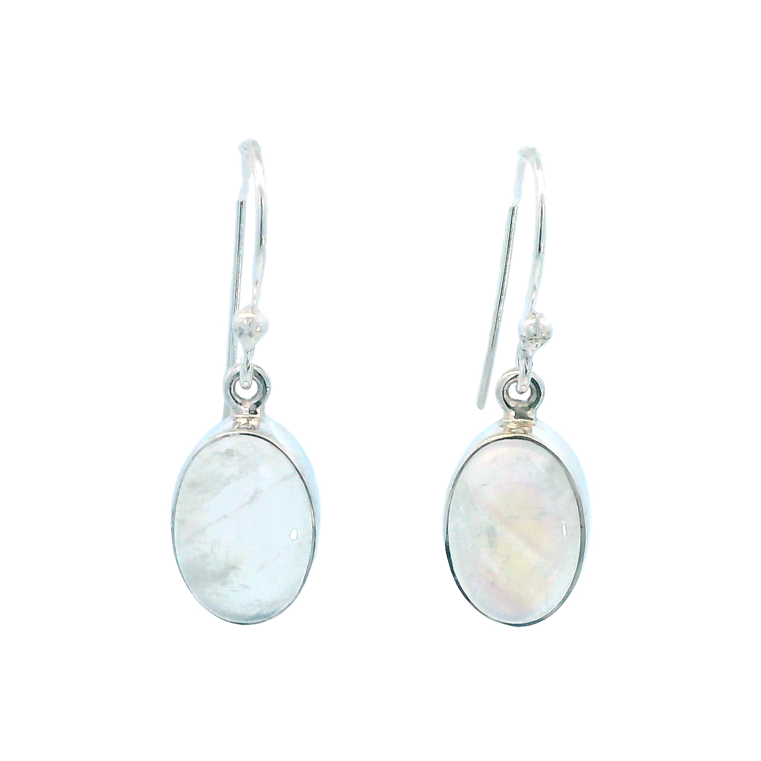 Sterling Silver Moonstone Earrings